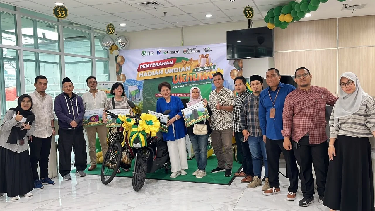 BPR Syariah HIK Serahkan Hadiah kepada Empat Pemenang Tabungan Ukhuwah Periode III 2026